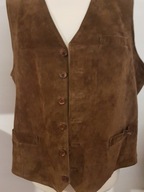 KAMIZELKA MOTOCYKLOWA SKÓRZANA R.L/XL JOFAMA SKÓRA