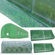 GRUBA FOLIA NA TUNEL OGRODOWY ZAMIENNA 6x3m 18m2 NA SZKLARNIE NAMIOT MOCNA