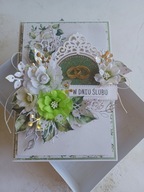 Kartka ślubna w pudełku