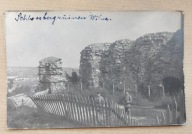 Wilno – Ruiny Zamku Górnego – okupacja niemiecka – pocztówka fotograficzna