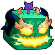 Fizyczny Dragon West Fruit | Blox Fruits | Roblox