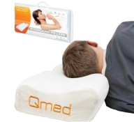 PODUSZKA ORTOPEDYCZNA DO SPANIA QMED PROFILOWANA SZWEDZKA STANDARD 32x52 cm