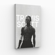 Obraz na płótnie 40x70 Travis Scott art muzyka rap pop | Pomysł na prezent