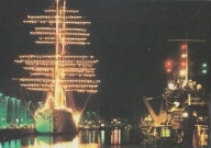 SZCZECIN - WAŁY CHROBREGO - BARK "SIEDOV" - STATEK - ŻAGLOWIEC