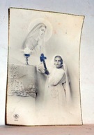 Pamiątka komunijna z przedwojnia - Belgia.