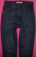 LEVISY mile high super skinny - JEANS RURKI WYŻSZY STAN W26L32