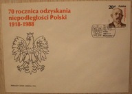 70 rocznica odzyskania niepodległości Polski 1988