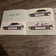 Saab 9-3 Coupe 9-3 5D 9-3 Convertible Cabrio 9-5 USA czytaj opis 2002