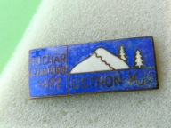 Stara Odznaka Emalia- PUCHAR CZANTORII - 1972 - USTROŃ-Ku