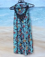 Piękna Bluzka turkus**Wallis Naszyjnik Kamienie**S/M