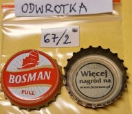 Kapsel z piwa Bosman Szczecin