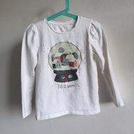 Koszulka świąteczna zimowy motyw Cool Club 128 kula śnieżna (356)