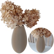 Nowoczesny Wazon Dekoracyjny 20 cm –Nietłukący Skandynawski Minimalistyczny