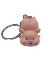 brelok breloczek leżąca świnka – dodatek do kluczy, ozdoba prezent upominek