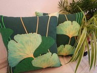 PODUSZKI DEKORACYJNE ZESTAW 2szt BAWEŁNA 100%