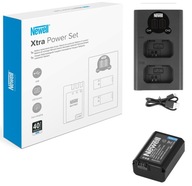 Zestaw ładowarka dwukanałowa Newell DL-USB-C i akumulator NP-FW50 do Sony