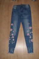 Jeansy Dżinsy r.158