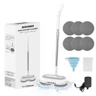 MOP PAROWY DEWINNER BEZPRZEWODOWY 450ML SKŁADANA RĄCZKA CLEANER STEAM PRO+