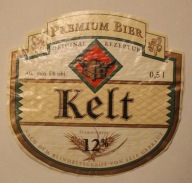 ETYKIETA - Kelt - PREMIUM BIER - ORIGINAL REZEPTUR