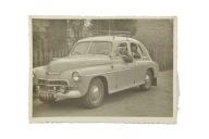 STARA FOTOGRAFIA SAMOCHÓD WARSZAWA REJESTRACJA ZOBACZ!