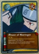 Karta Naruto CCG Jutsu Power of Sharingan - J-546