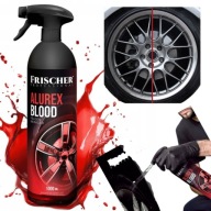 PŁYN ŚRODEK SPRAY DO CZYSZCZENIA FELG KÓŁ AUT KRWAWA FELGA 1000ML FRISCHER