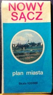 NOWY SĄCZ (Plan miasta 1986) [PPWK - Warszawa 1986]