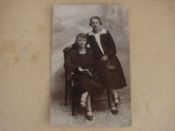 Gąbin /Dobrzyń 1928 r. - stare zdjęcie / ładne dziewczyny, modelki