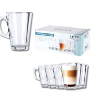 SZKLANKI DO KAWY I HERBATY VILDE 255 ML 6 SZT.