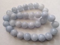 H2- AGAT BLUE - kula - 10mm - 12 sztuk
