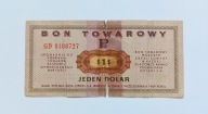 103 - 1 DOLAR 1969 , BON TOWAROWY