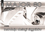 Zetor Major 80 - instrukcja obsługi ciągnika kołowego PL (2013)