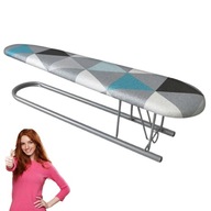 RĘKAWNIK DO PRASOWANIA MAŁA DESKA MILLENA METALIZOWANY POKROWIEC 53X13CM