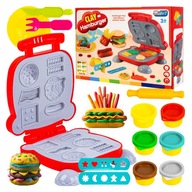 Ciastolina click4TOYS maszynka do ciastoliny opiekacz z akcesoriami