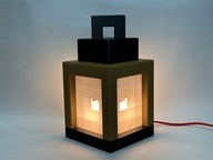 Lampka nocna lampion Minecraft