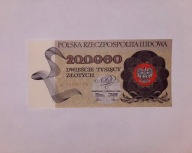 Polska 200000 złotych 1989 seria A stan1/UNC