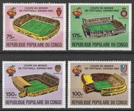 KONGO - MŚ HISZPANIA 1982 - PIŁKA NOŻNA - STADIONY - CZYSTE **