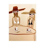 Plakat „Summer Desserts” – Minimalistyczny Plakat Artystyczny