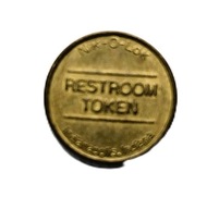 Żeton Nik-O-Lok był używany do obsługi płatnych toalet.