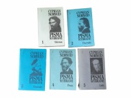 Cyprian Norwid Pisma wybrane, tomy 1-5: Wiersze Poematy Dramaty Proza Listy