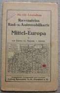 LEWOCZA -MAPA ROWEROWA I SAMOCHODOWA -1910 rok