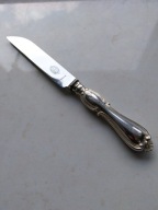 Stary nóż do sera wzór Olga