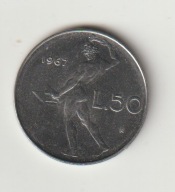 Wlochy 50 lirow 1967
