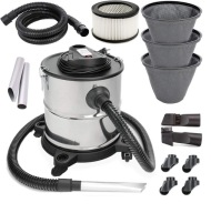 ODKURZACZ DO POPIOŁU KOMINKA PIECA GRILLA GRUZU SEPARATOR KOMINKOWY 20L