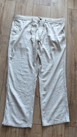 Spodnie męskie 42/32 luźne lniane oddychające 5XL super pas110