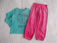 Cool Club bluzka zielona nowa i spodnie roz 98-104