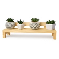 Drewniana ławeczka/półka/kwietnik naturalne drewno