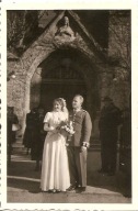 WEHRMACHT -TRZECIA RZESZA -ŻOŁNIERZE-zdjęcie -mały format -1939 rok ŚLUB
