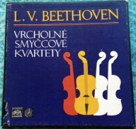 Beethoven - Vrcholné Smyčcové Kvartety - Smetana Quartet – 1971 4LP Box