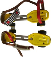 Wrotki na Buty PRL DDR Metalowe REGULOWANE Vintage (brak paska) od 29 do 41